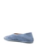 almond toe suede loafers