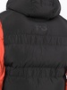 hooded padded gilet