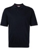 V-neck polo shirt