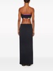 Iride-trim maxi skirt