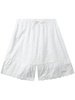 broderie-anglaise cotton shorts