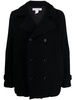 double-breasted wool coat