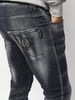 Hexagon low-rise skinny jeans 