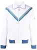 Emblem De Caza zip-up sweater