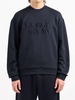 logo-embroidered round-neck jumper