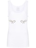 crystal-bows tank top