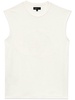 Crest cotton tank top