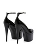 150mm patent leather stiletto pumps