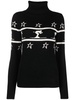 Little Skier intarsia wool jumper