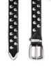 The Bruno leather studded belt