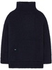 logo-plaque knitted jumper