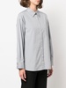 long-sleeve straight shirt