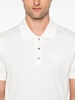 Fendi Pique Polo Shirt With Embossed Ff Logo Clothing