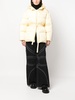 side-stripe puffer jacket