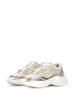 Glammy 04 metallic-effect sneakers