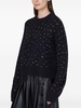 Nock stud-embellished jumper