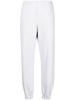 logo-patch cotton track pants