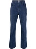 tapered-leg jeans 