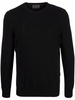 round neck knitted jumper