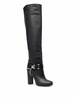 buckle-detail knee-high boots 