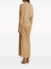 The Oron ruched maxi dress