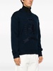 logo-embroidered crew-neck jumper 