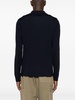 fine-knit polo shirt