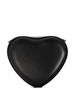 mini Heart leather crossbody bag