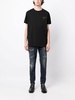 low-rise slim-cut jeans 