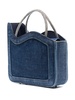 Ivy denim tote bag