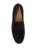 George penny-slot suede loafers