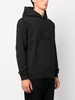 embossed-logo cotton hoodie