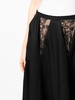 lace-detail high-waist skirt