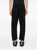 cropped tapered trousers