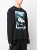 graphic-print long-sleeve sweatshirt