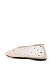 Khaite The Marcy Embellished Ballet Shoes