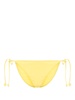 ruched side-tie bikini bottoms