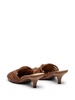 Spilla 45mm woven leather mules