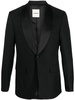 shaw-lapel suit jacket 