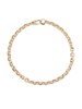 18kt yellow gold micro chain bracelet