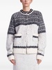 Forster intarsia-knit cardigan 