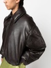 coated bomber jacket