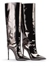 Eva 120mm metallic leather boots