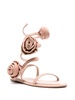 Rose flat sandals