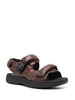 x Clarks snakeskin-print sandals