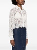 lace cropped shirt