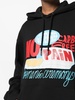 graphic-print hoodie