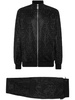 monogram-pattern zip-up tracksuit set