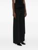 wraparound-design palazzo pants