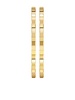 18kt yellow gold Ice Cube earrings